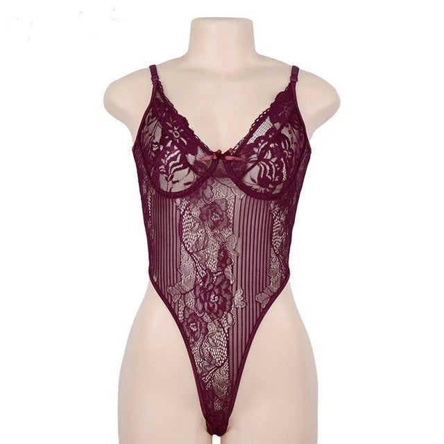 Witch Ursula Lace Bodysuit