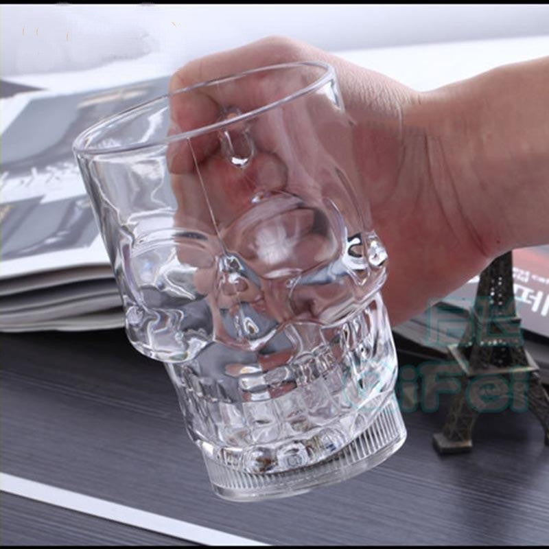 LED Skull Glass