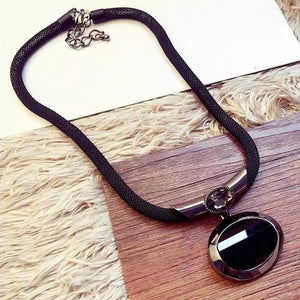 Black Bean Necklace