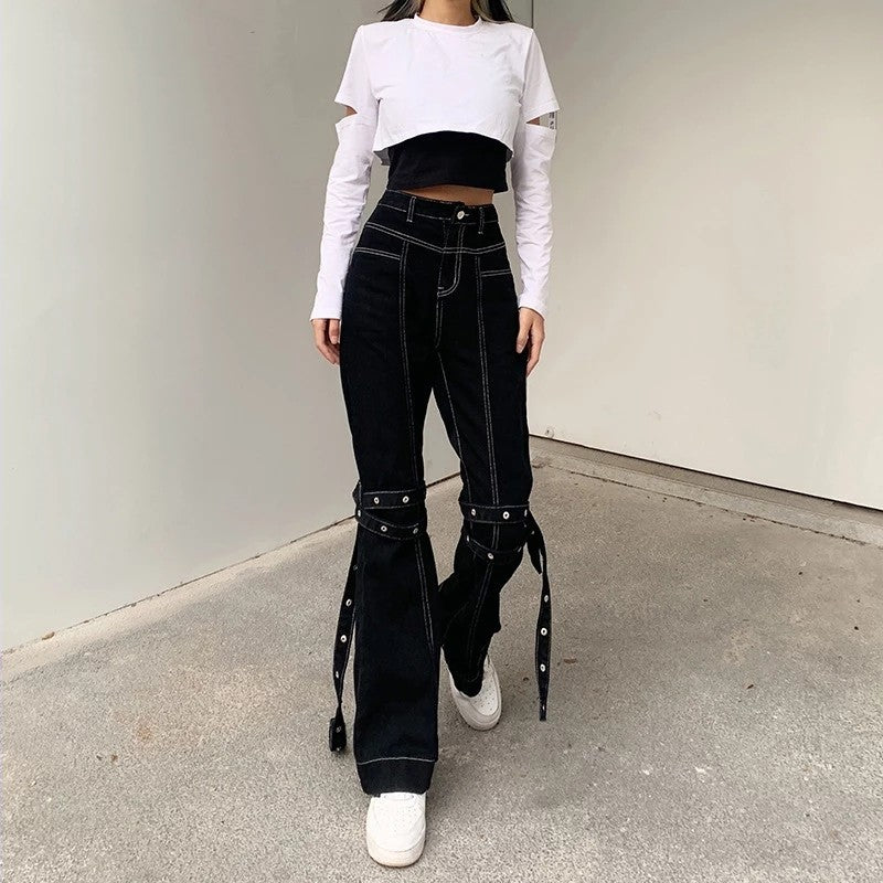 Black Grunge Trousers