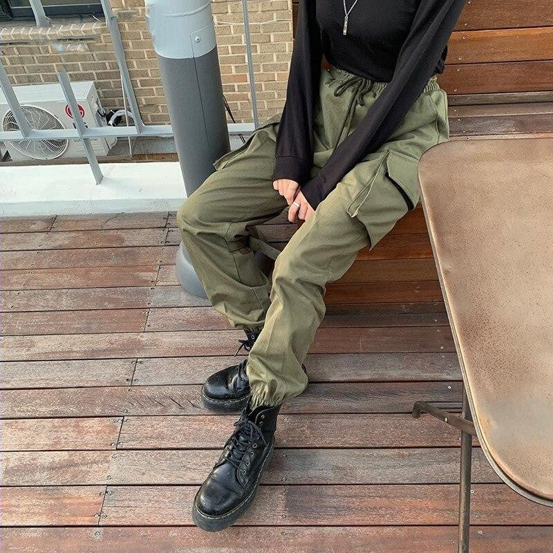 Army Green Cargo Pants