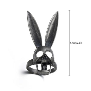 Rabbit Skull Shaped Ring