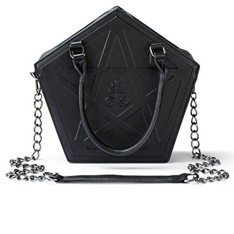 Pentagram Shaped Shoulder Bag