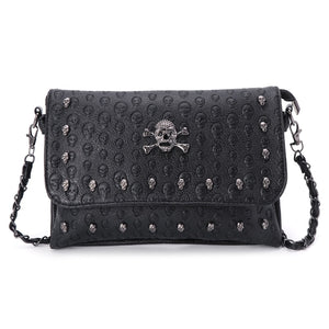 Skulls Embroidered Bag