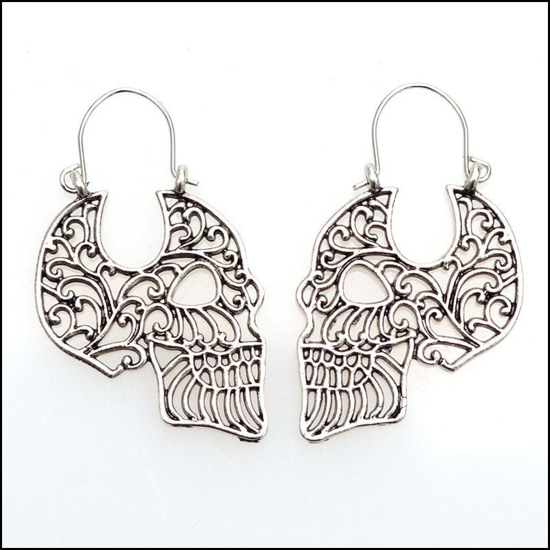 Skeleton Head Shaped Earrings