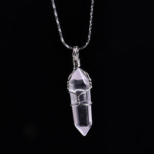 Amethyst Crystal Necklace