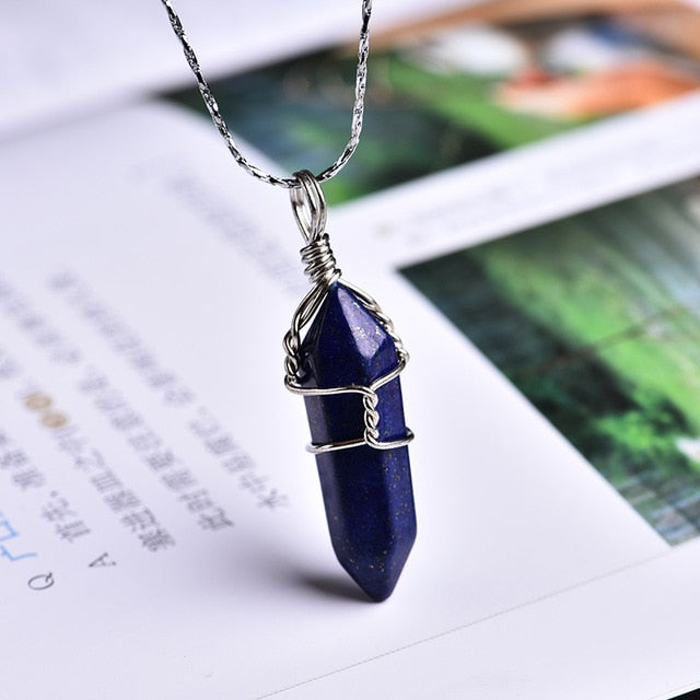 Amethyst Crystal Necklace