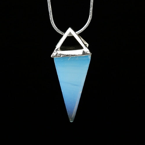 Conical Shaped Stone Pendant