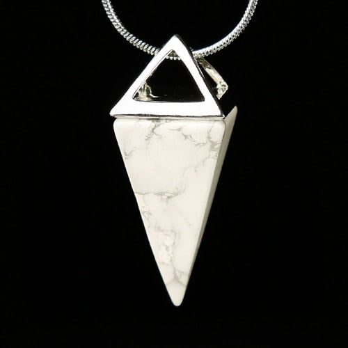 Conical Shaped Stone Pendant