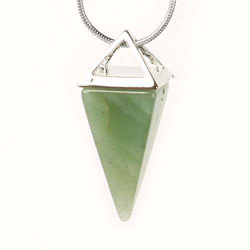 Conical Shaped Stone Pendant