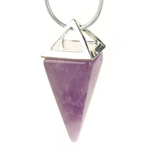 Conical Shaped Stone Pendant