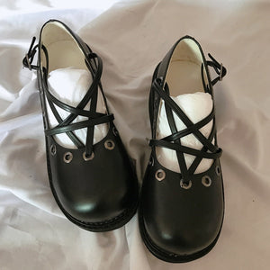 Pentagram Straps Shoes