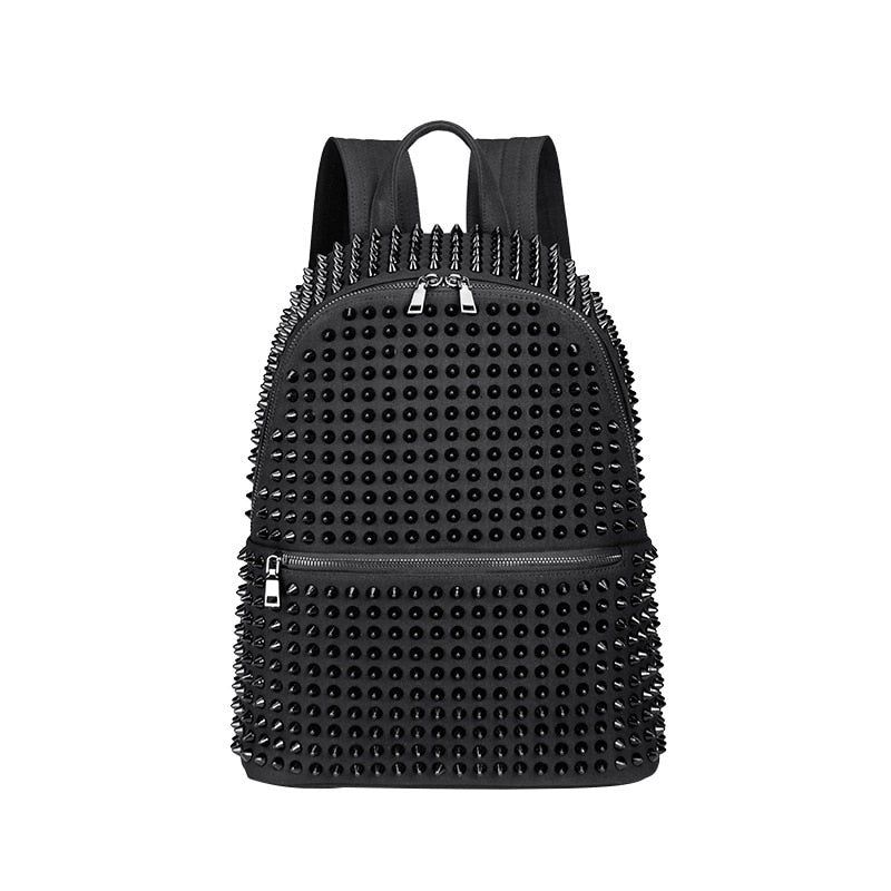 Rivet Leather Backpack