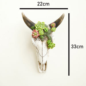 Animal Skull Head Wall Decor