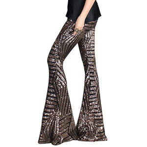 Glitter Flare Pants