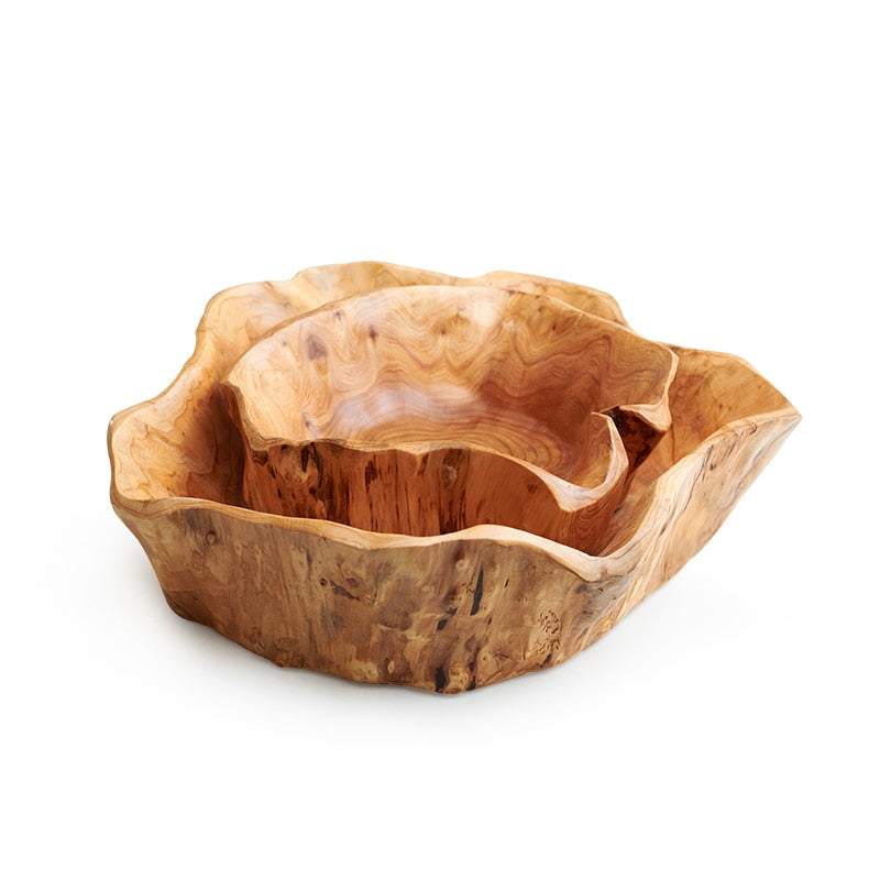 Wood Root Design Fruitbowl