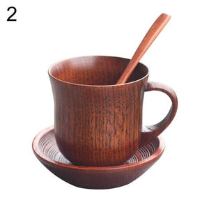 Handmade Wooden Cup Set