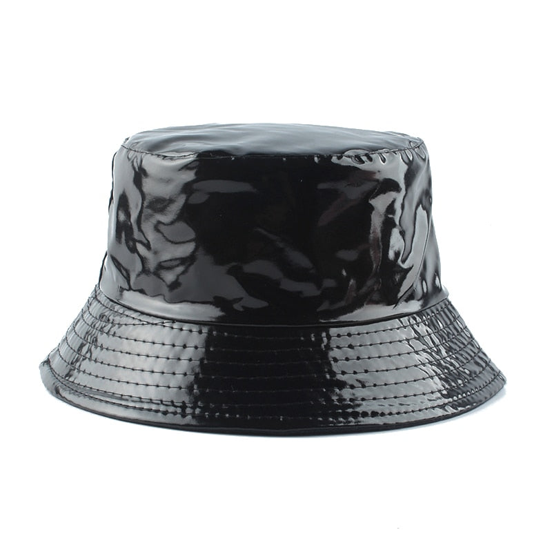 Leather Bucket Hat