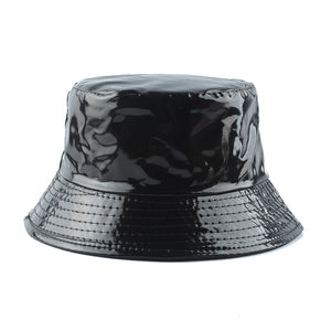 Leather Bucket Hat