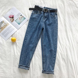 Casual High Waist Jeans