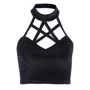 Kirki Backless Pentagram Top