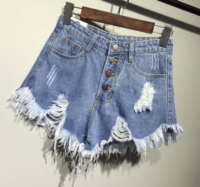 Casual Denim Shorts