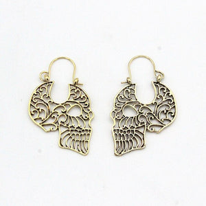 Skeleton Head Shaped Earrings