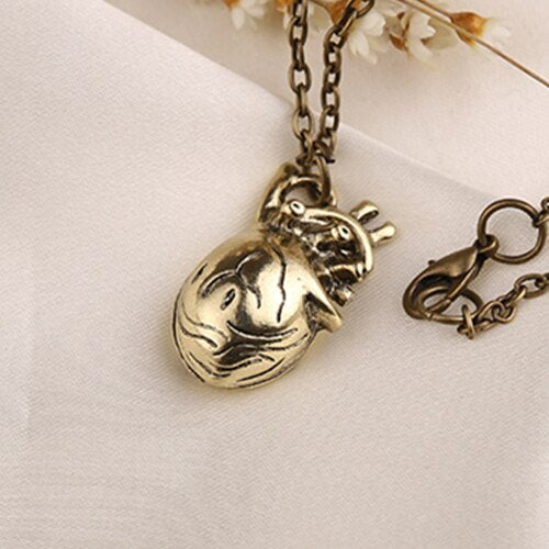 Anatomy Heart Necklace