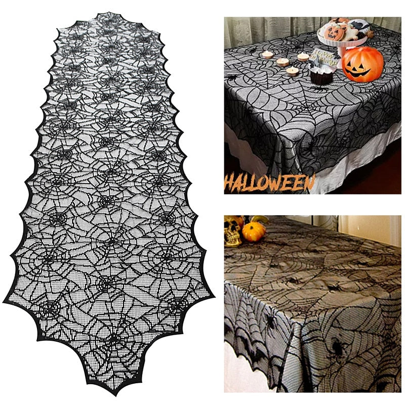 Spider Web Tablecloth