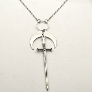 Moon Sword Necklace