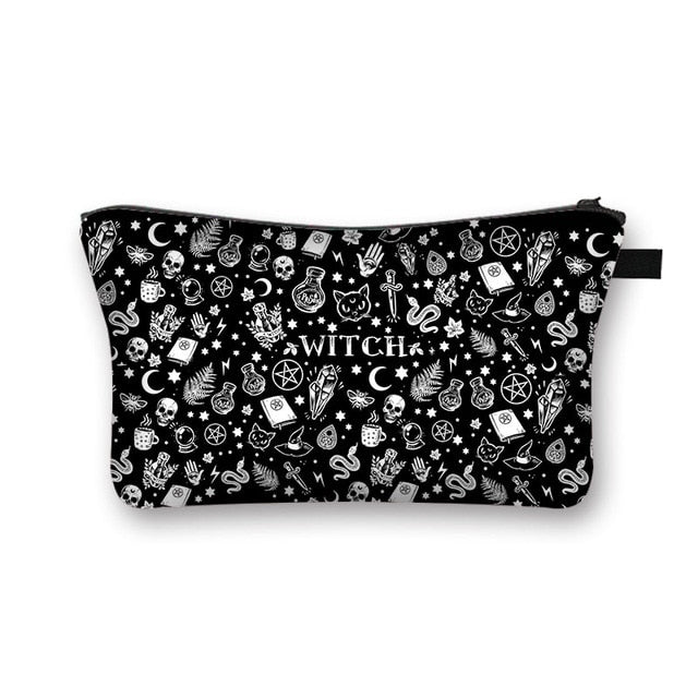 Witch Logo Cosmetics Bag