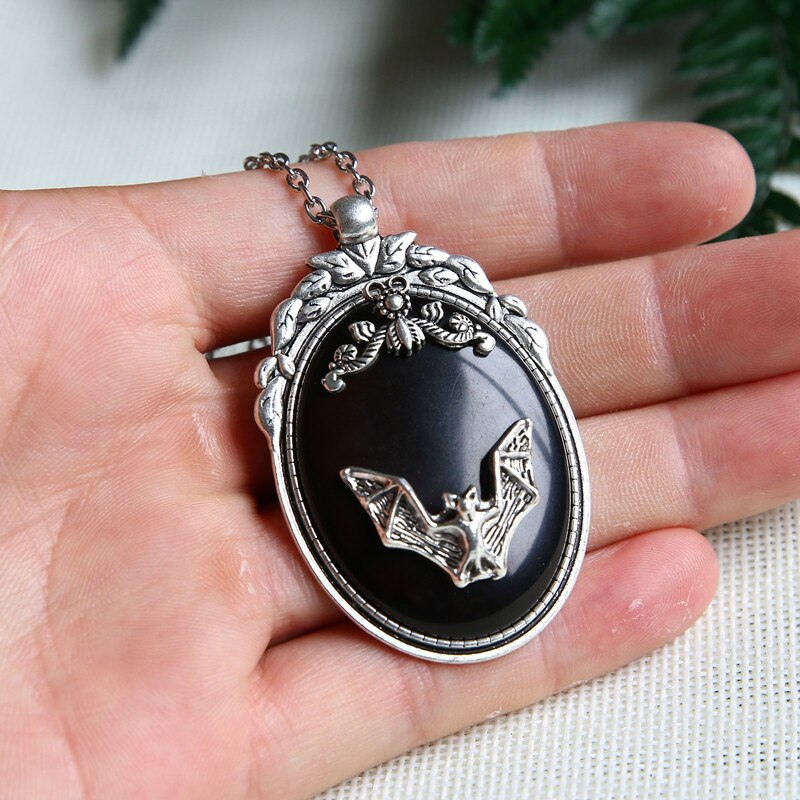 Bat Framed Necklace