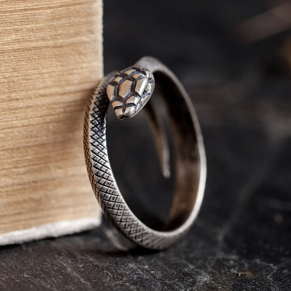 Snake Shaped Open Ring