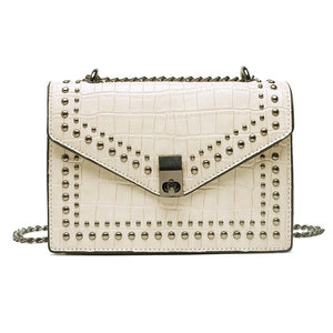 Crossbody Bag In Croc Design