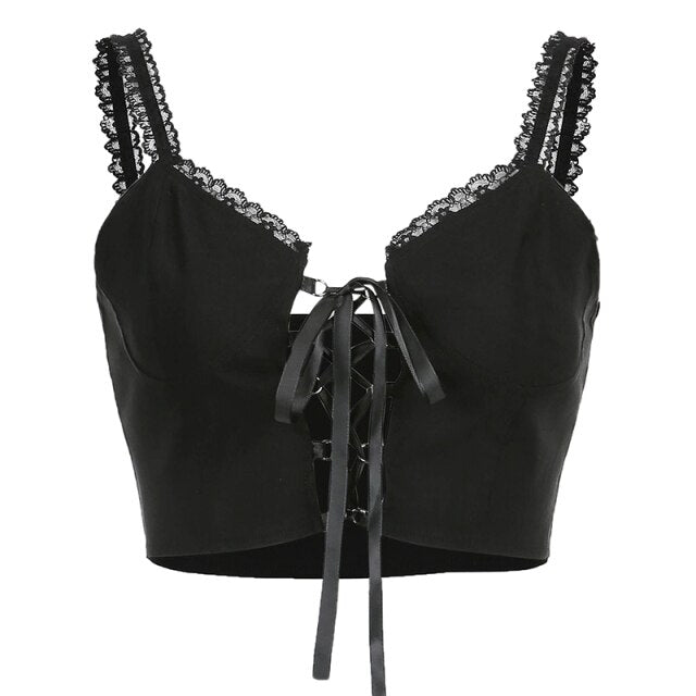 Lace Trim Design Bustier