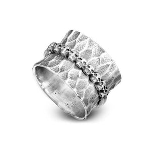 Skulls Silver Ring