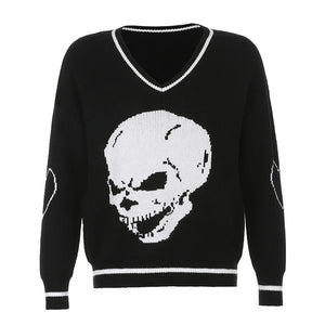 The Skull Loose Sweater