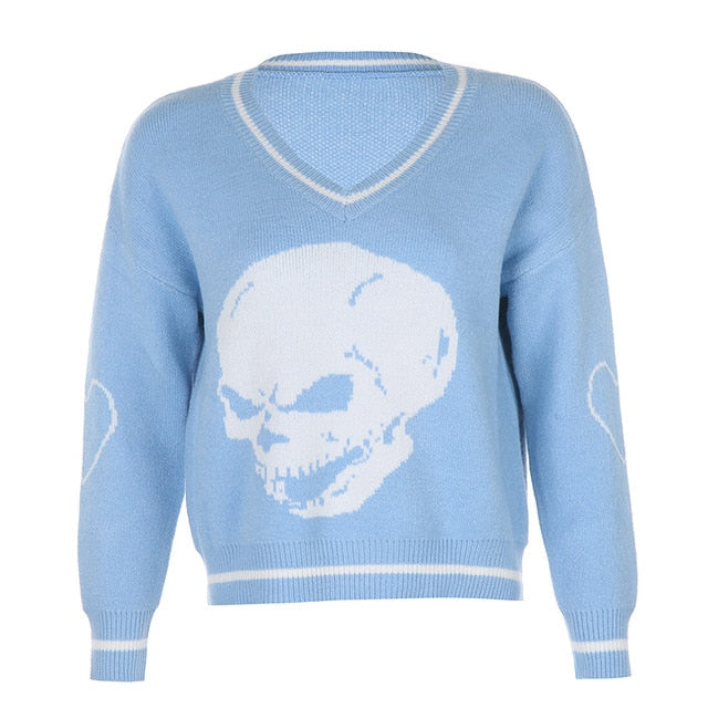 The Skull Loose Sweater