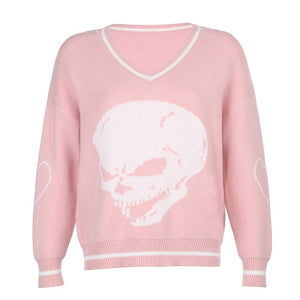 The Skull Loose Sweater