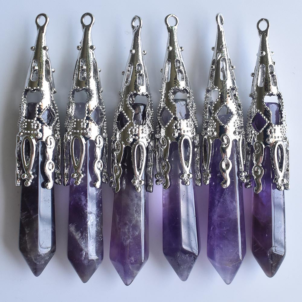 Wicca Amethyst Pendulum