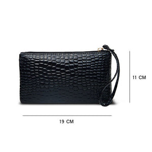 Croc Effect Purse