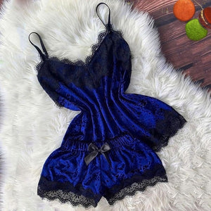 Velvet Lace Pyjamas