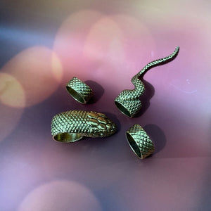 Snake Shaped Rings Set