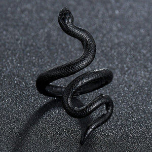 Black Snake Ring