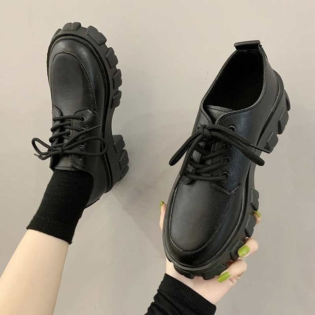 Black Chunky Shoes