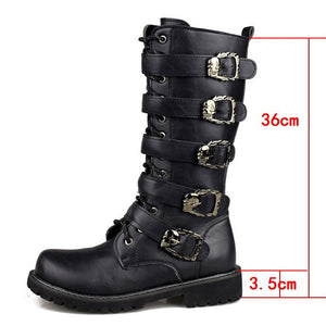 Belt Skull Boots