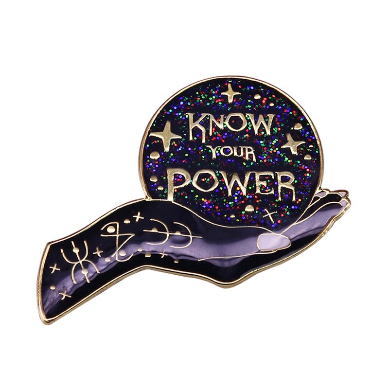 "Know Your Power" Brooch