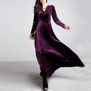 Witch Tamsin Velvet Maxi Dress