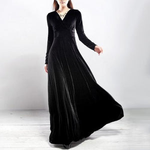 Witch Tamsin Velvet Maxi Dress