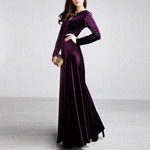 Witch Tamsin Velvet Maxi Dress